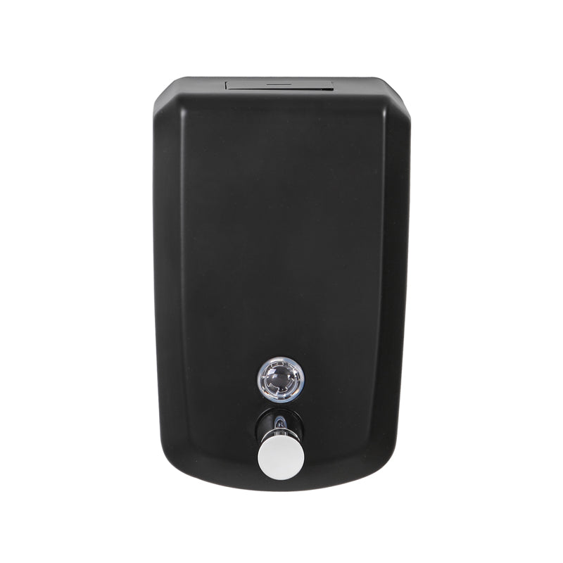 DISTRIBUTEUR A SAVON EN METAL NOIR