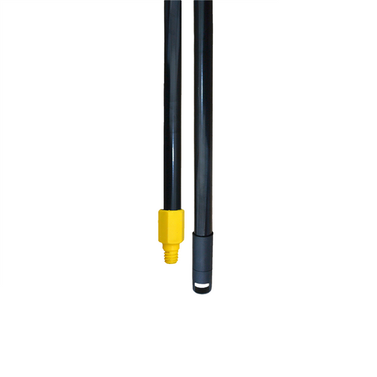 BALAI TROTTOIR SOUPLE NOIR 60CM AVEC MANCHE 1,4M – Image 2