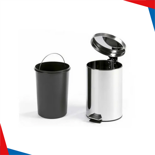 POUBELLE A PEDALE INOX 20L – Image 2