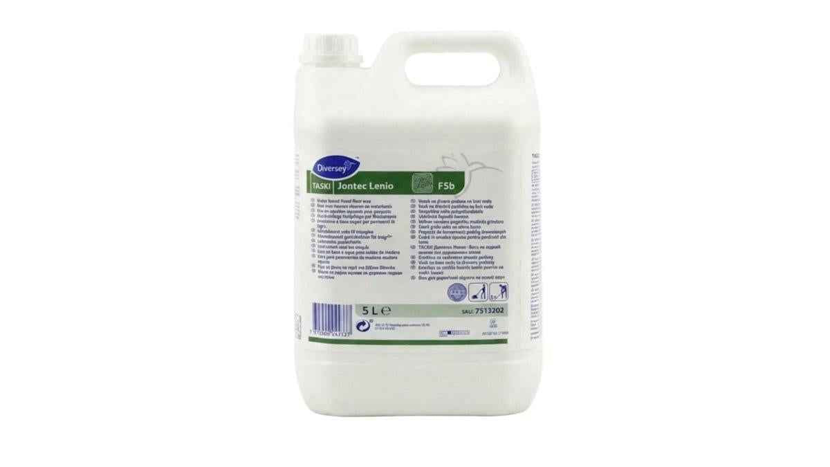 Diversey TASKI Jontec Lenio - Cire de Protection pour Sols en Bois (5L)