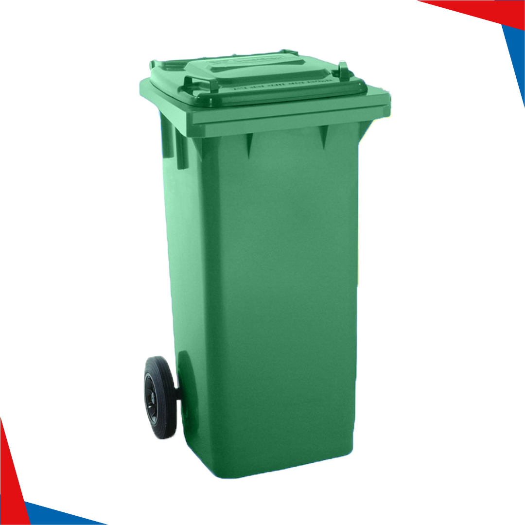 POUBELLE GARAGE 240L VERT MAYA
