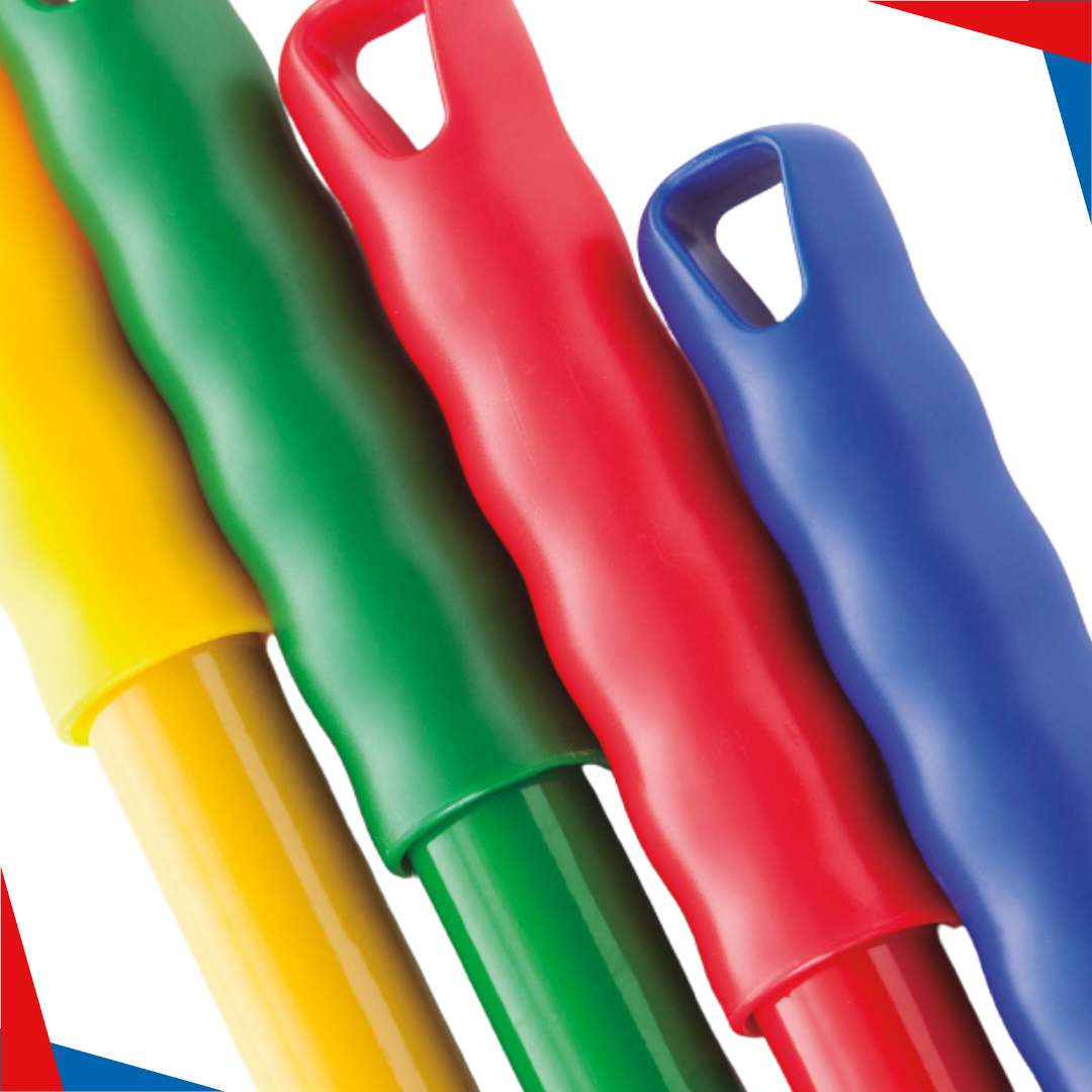 MANCHE ALUMINIUM-PRO ROUGE 140 CM MAYA – Image 2