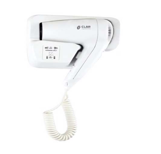 SÈCHE-CHEVEUX PROFESSIONNEL – PLASTIQUE ABS BLANC