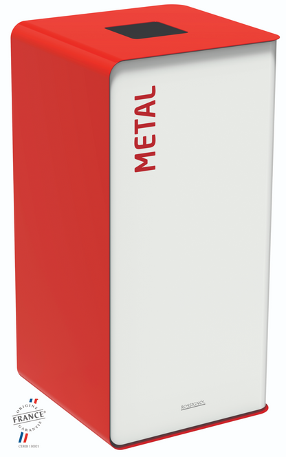POUBELLE INTERIEURE CUBATRI ROSSIGNOL TRI SELECTIF 75 LITRES