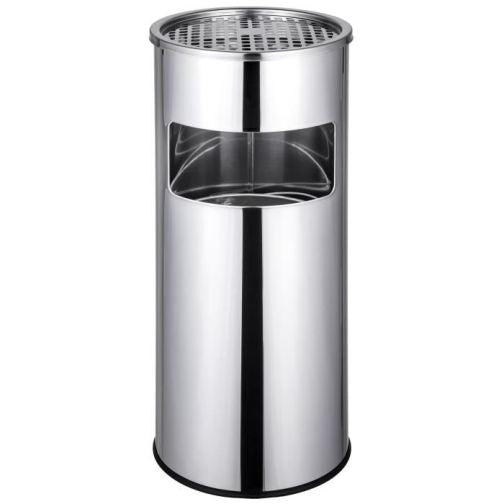 CENDRIER POUBELLE EN ACIER 12L