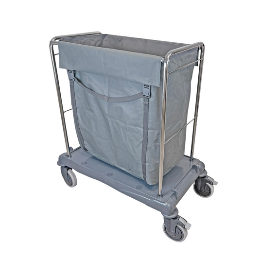 CHARIOT DE LINGE ET DECHET CROISÉE GRIS UC