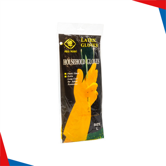 GANTS DE MENAGE LATEX ORANGE