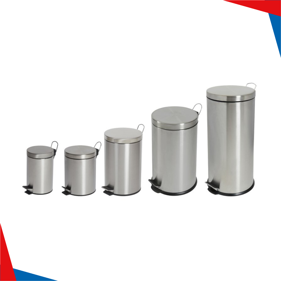 POUBELLE A PEDALE INOX 30L – Image 3