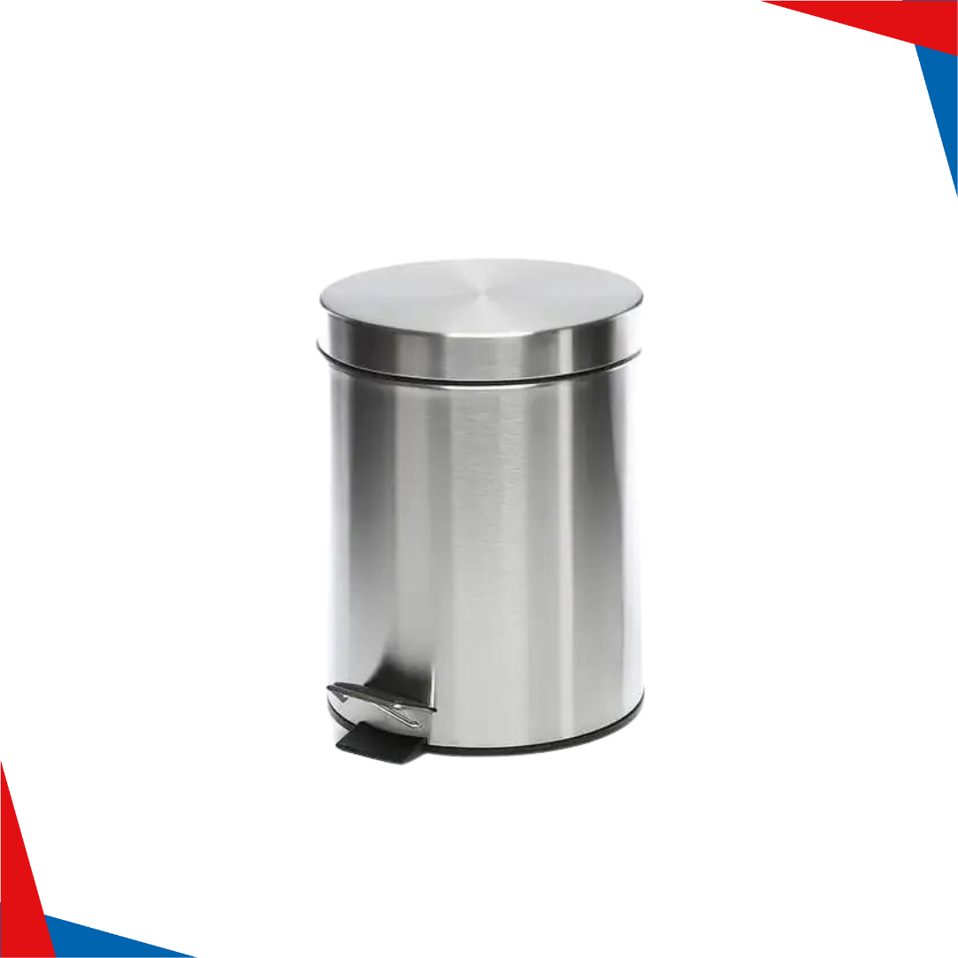 POUBELLE A PEDALE INOX 5L