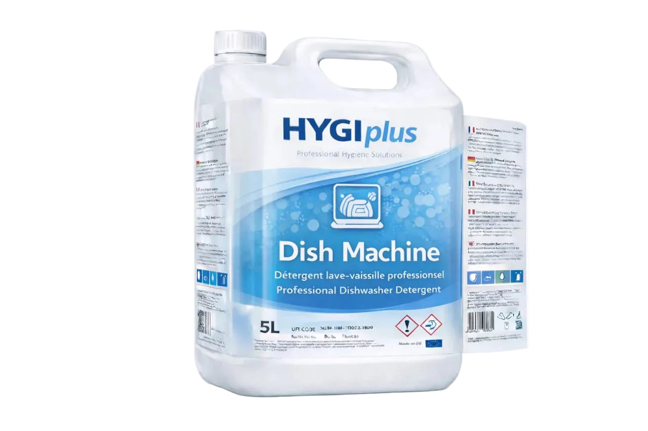 HYGIplus - Dish Machine Détergent Lave-vaisselle Professionnel (5L)
