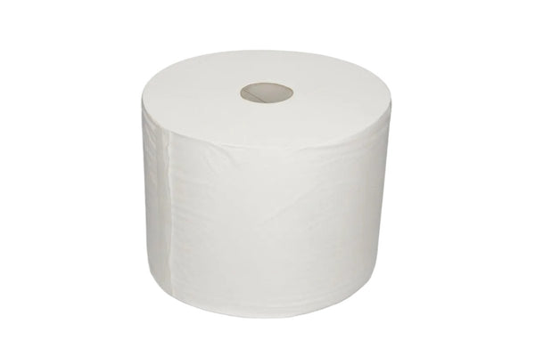 Bobine d'Essuie-Mains Lisse à Dévidage Central - 1 Kg - Papla Boutique