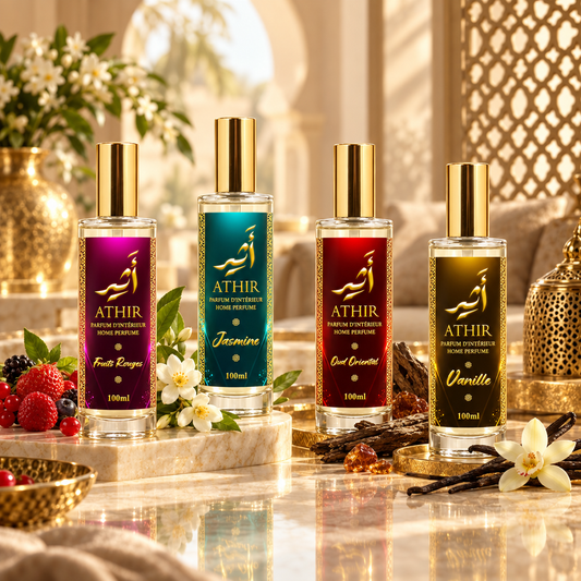 ATHIR — Collection Signature | 4 Parfums d’Intérieur