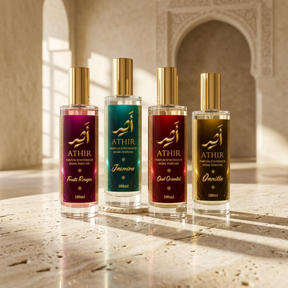 ATHIR — Collection Signature | 4 Parfums d’Intérieur