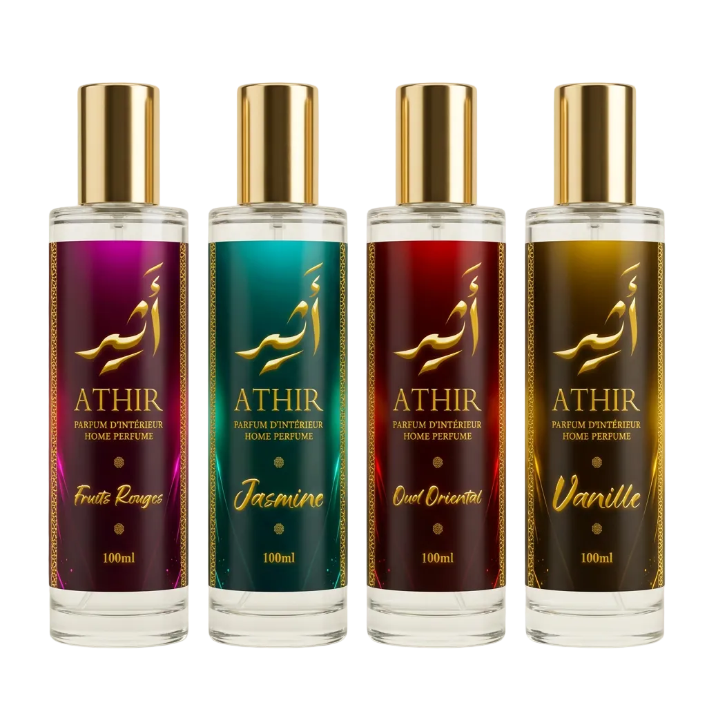 ATHIR — Collection Signature | 4 Parfums d’Intérieur