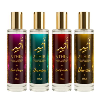 ATHIR — Collection Signature | 4 Parfums d’Intérieur