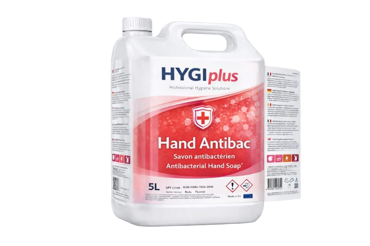 HYGIplus - Hand Antibac Savon Antibactérien (5L) - Papla Boutique