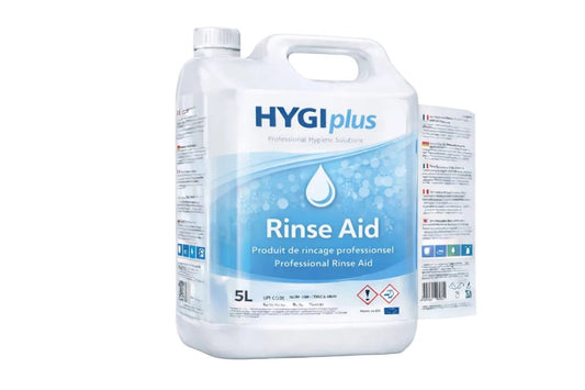 HYGIplus - Rinse Aid Produit de Rinçage Professionnel (5L) - Papla Boutique
