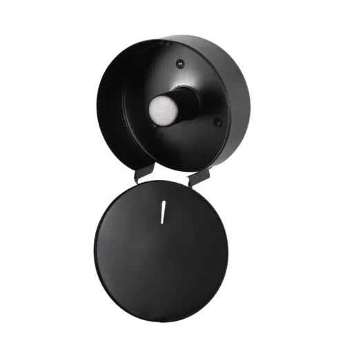 Distributeur de Papier Toilette Jumbo Keolix - acier inoxydable noir mat