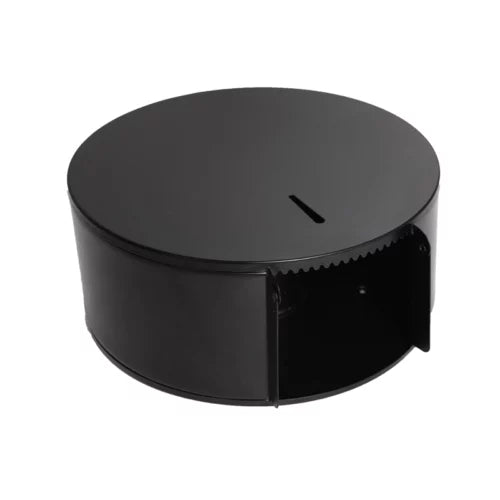 Distributeur de Papier Toilette Jumbo Keolix - acier inoxydable noir mat