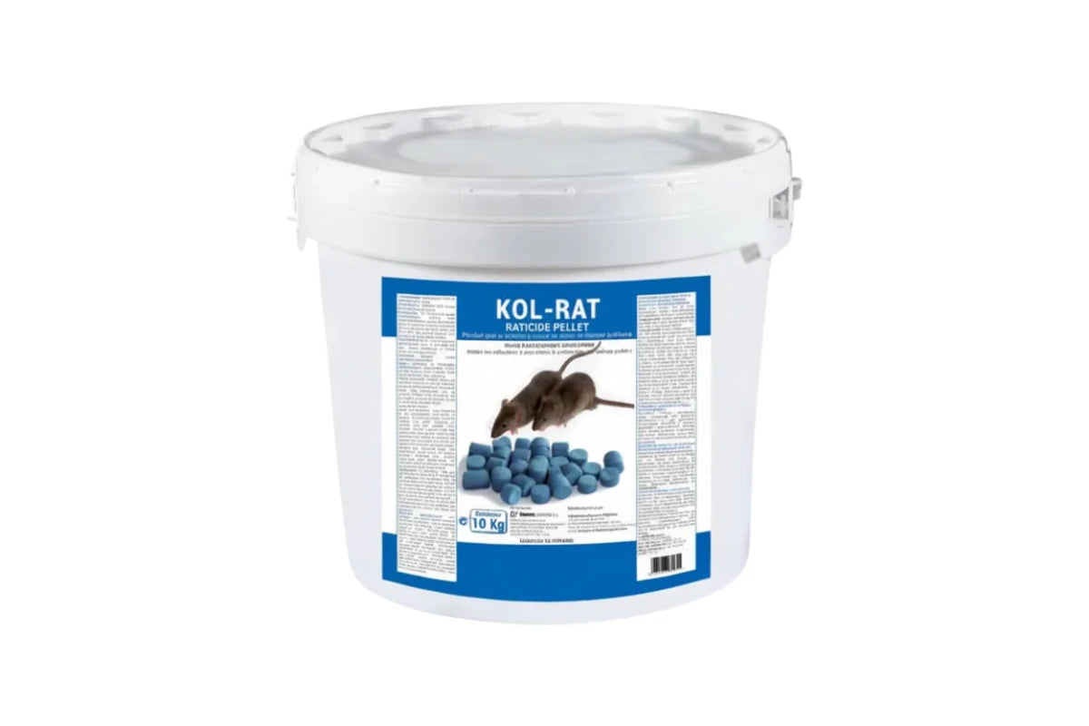 KOL-RAT Pellet - Raticide Professionnel en Granulés (10 Kg) - Papla Boutique