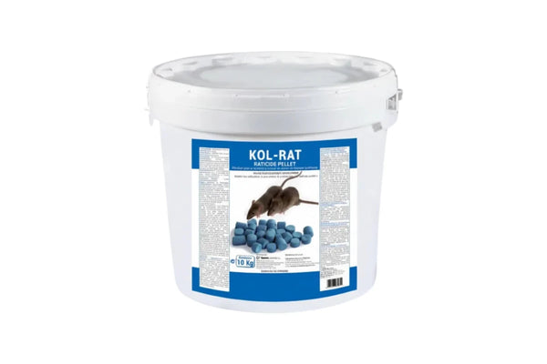 KOL-RAT Pellet - Raticide Professionnel en Granulés (10 Kg) - Papla Boutique