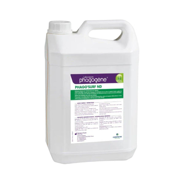 Phago'surf ND - Détergent Désinfectant Sols et Surfaces - 5L - Papla Boutique