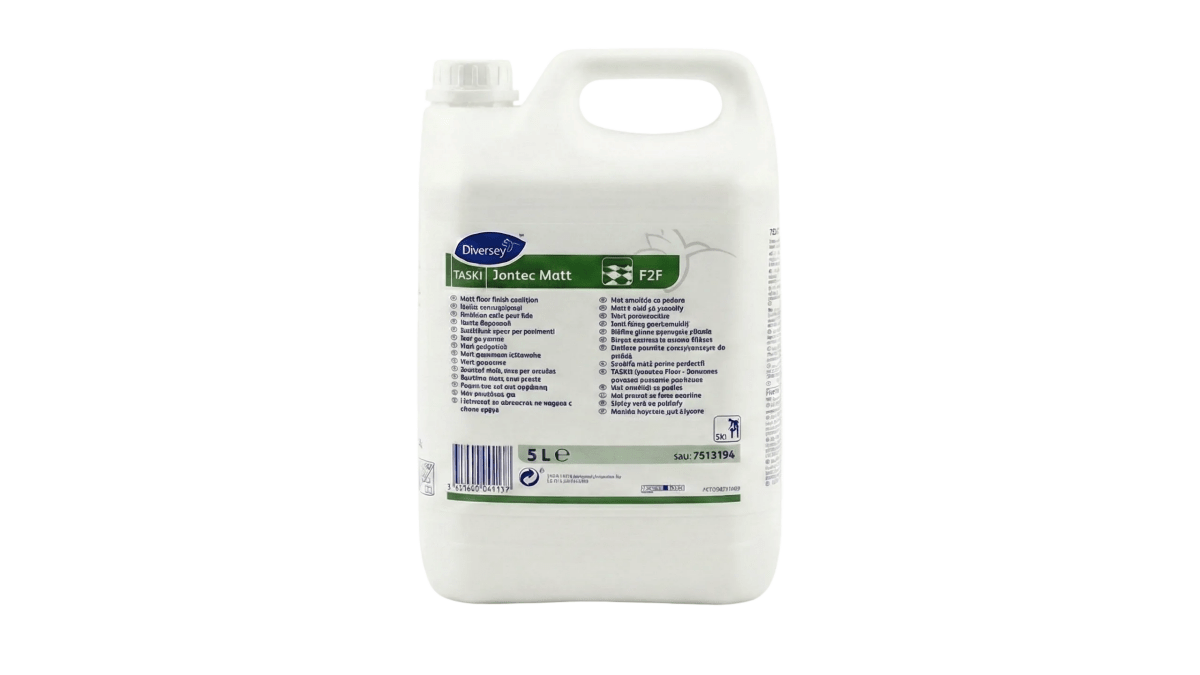 TASKI Jontec Matt F2f – Émulsion de Protection Mate Haute Résistance (5L) - Papla Boutique