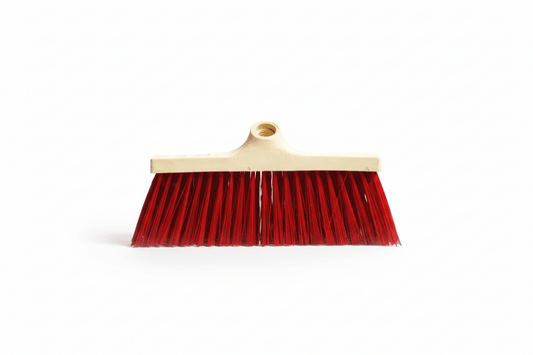 Tête de Balai Brosse - Fibre Rouge Rigide - Papla Boutique